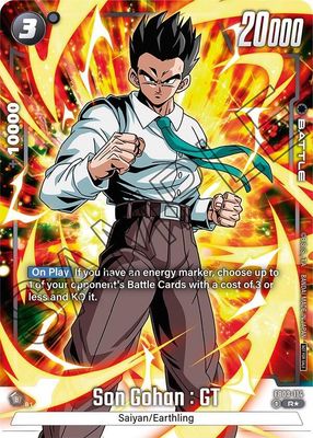 Son Gohan : GT (Tournament Pack -Winner- 04) - Tournament and Championship Promos (DBSFW_TPR) Tournament and Championship Promos