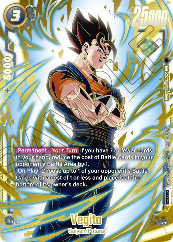 SHX Vegito - FB02-061 (Ultimate Battle 2024 Vol.2) - Tournament and Championship Promos (DBSFW_TPR) Tournament and Championship Promos