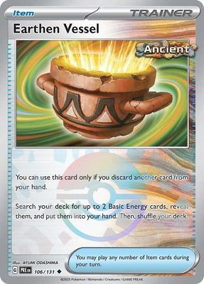 Earthen Vessel (Poke Ball Pattern) - SV: Prismatic Evolutions (PRE) SV: Prismatic Evolutions