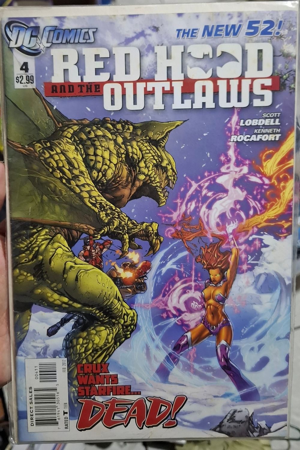 SHX Red Hood and The Outlaws Comic Issue 4 Dead The New 52