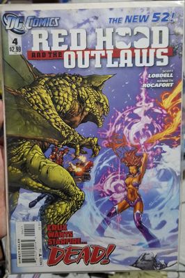 SHX Red Hood and The Outlaws Comic Issue 4 Dead The New 52