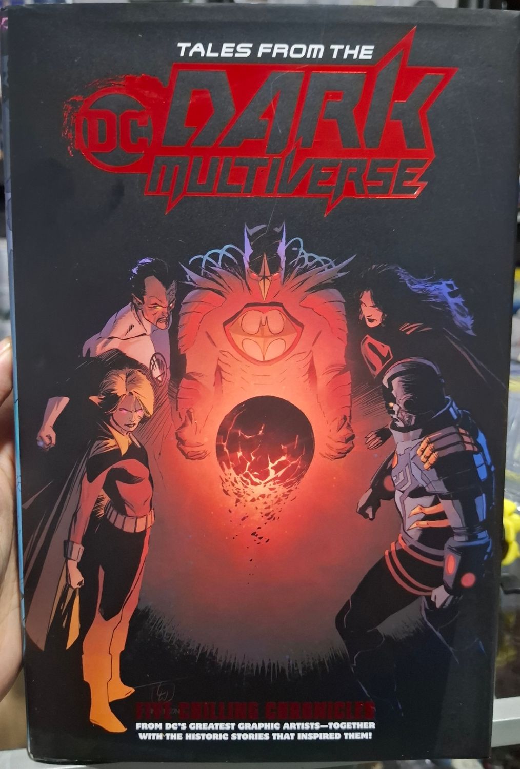SHX Tales From the DC Dark Multiverse Comic Tapa Dura Five Chilling Chronicles