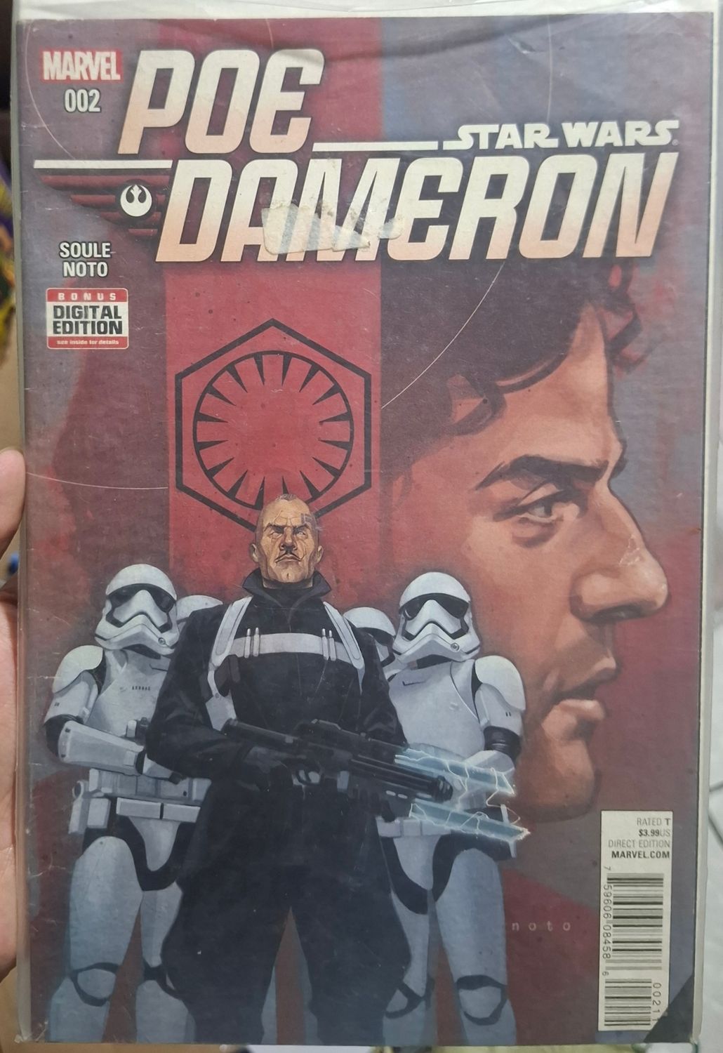 SHX Poe Dameron Comic Issue 2 Star Wars Comic