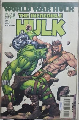SHX The Incredible Hulk Comic Issue 107 World War Hulk