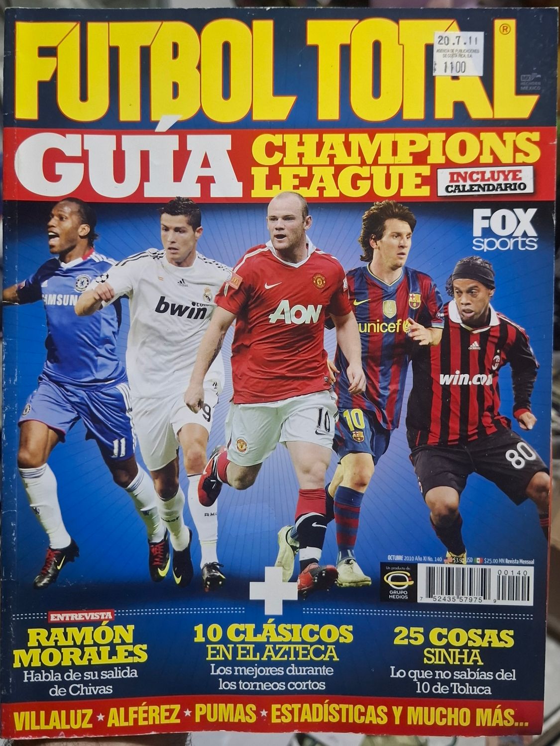 SHX Futbol Total Revista Guía Champions League