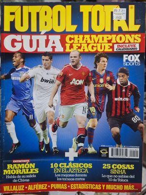 SHX Futbol Total Revista Guía Champions League