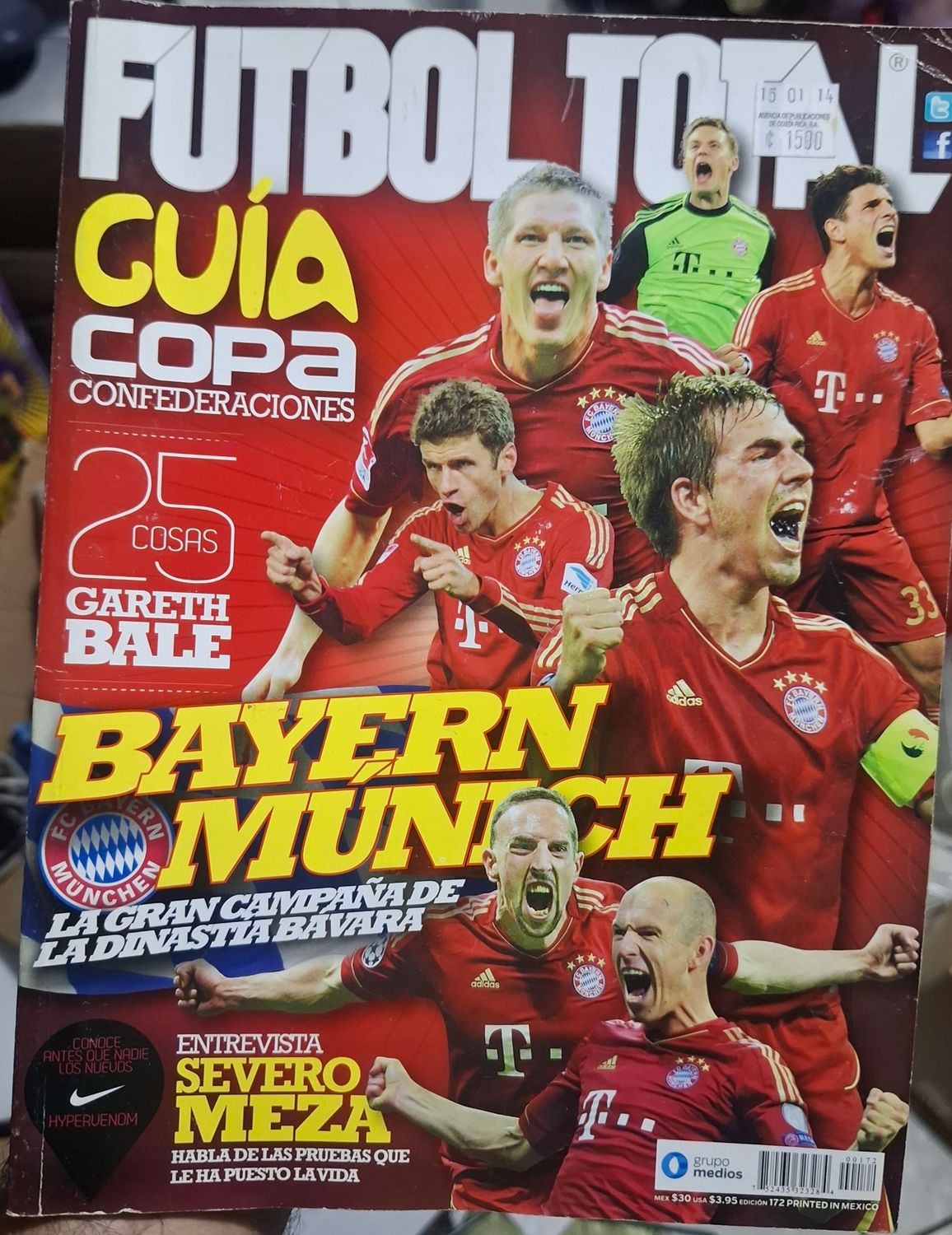 SHX Futbol Total Revista Guía Copa Confederaciones