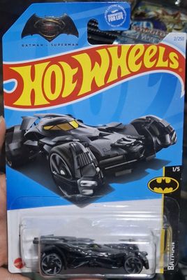 SHX Batman vs Superman Hot Wheels Batmobile Batimovil Batman Hot Wheels