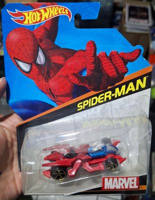 SHX Spider Man Hot Wheels Blister