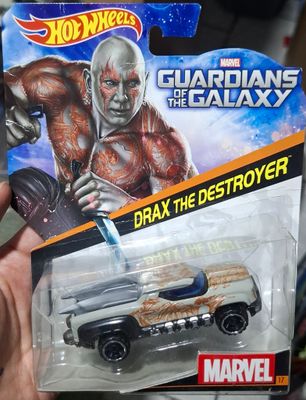 SHX Drax The Destroyer Hot Wheels Blister