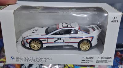 SHXA-500 BMW 3.0 CSL Hommage Pullback Toy Car