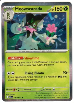 Meowscarada - 018/159 - Pokemon TCG Journey Together