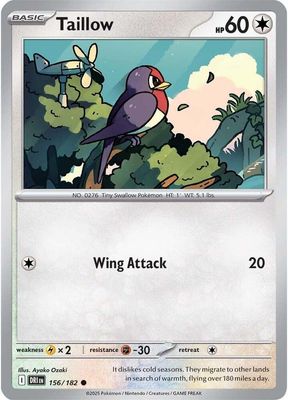 Taillow - SV10: Destined Rivals (DRI) SV10: Destined Rivals 156/182