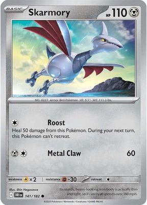 Skarmory - SV10: Destined Rivals (DRI) SV10: Destined Rivals 141/182