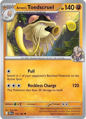 Arven&#39;s Toedscruel - SV10: Destined Rivals (DRI) SV10: Destined Rivals 110/182
