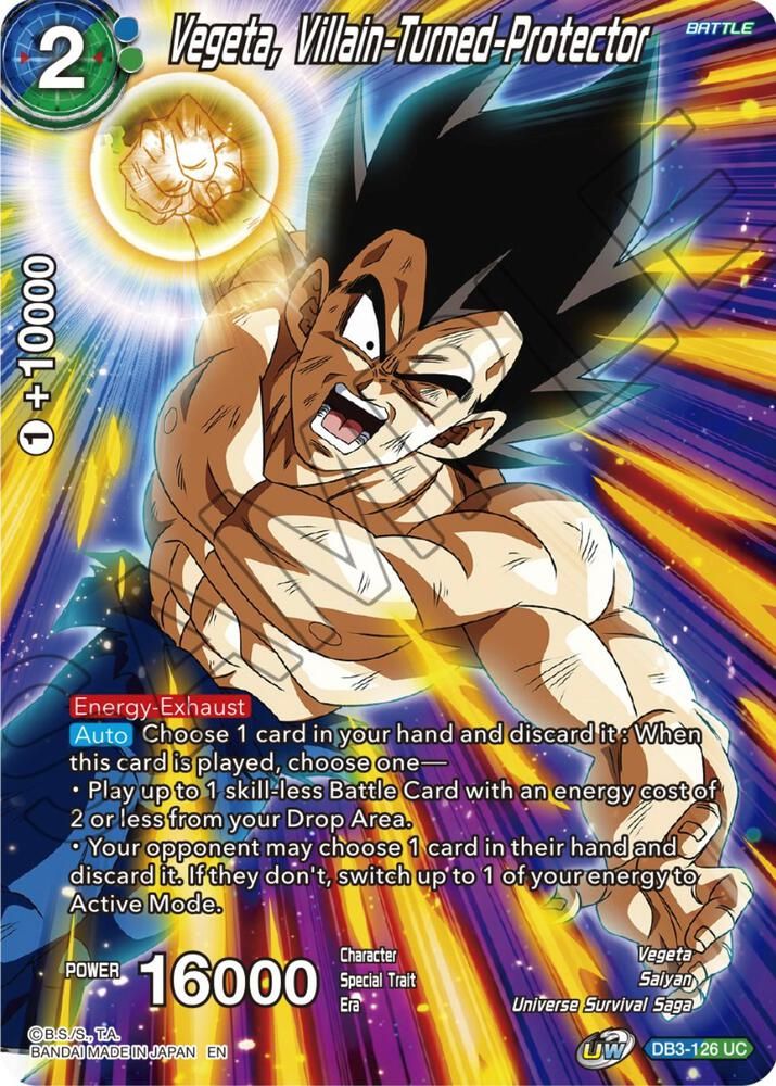 Vegeta, Villain-Turned-Protector - Theme Selection: History of Vegeta (TS02) Theme Selection: History of Vegeta