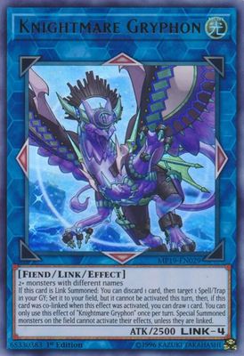 Knightmare Gryphon - 2019 Gold Sarcophagus Tin Mega Pack (MP19) 2019 Gold Sarcophagus Tin Mega Pack mp19-en029