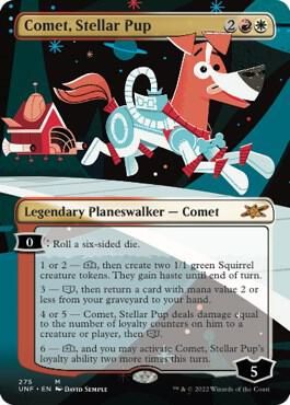 SJ Comet, Stellar Pup (Borderless) - Unfinity (UNF) Unfinity