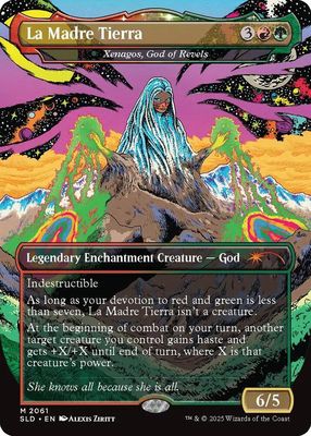 SJ La Madre Tierra - Xenagos, God of Revels - Secret Lair Drop Series (SLD) Secret Lair Drop Series