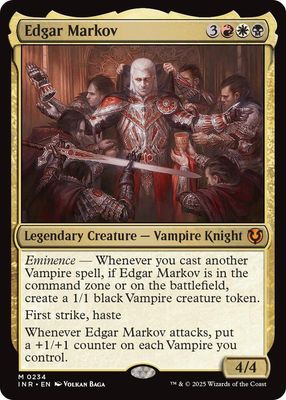 SJ Edgar Markov - Innistrad Remastered (INR) Innistrad Remastered