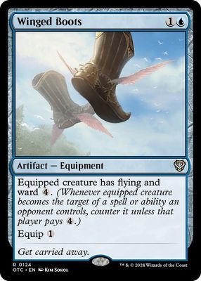 SJ Winged Boots - Commander: Outlaws of Thunder Junction (OTC) Commander: Outlaws of Thunder Junction