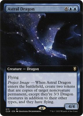 SJ Astral Dragon (Extended Art) - Commander Legends: Battle for Baldur&#39;s Gate (CLB) Commander Legends: Battle for Baldur&#39;s Gate