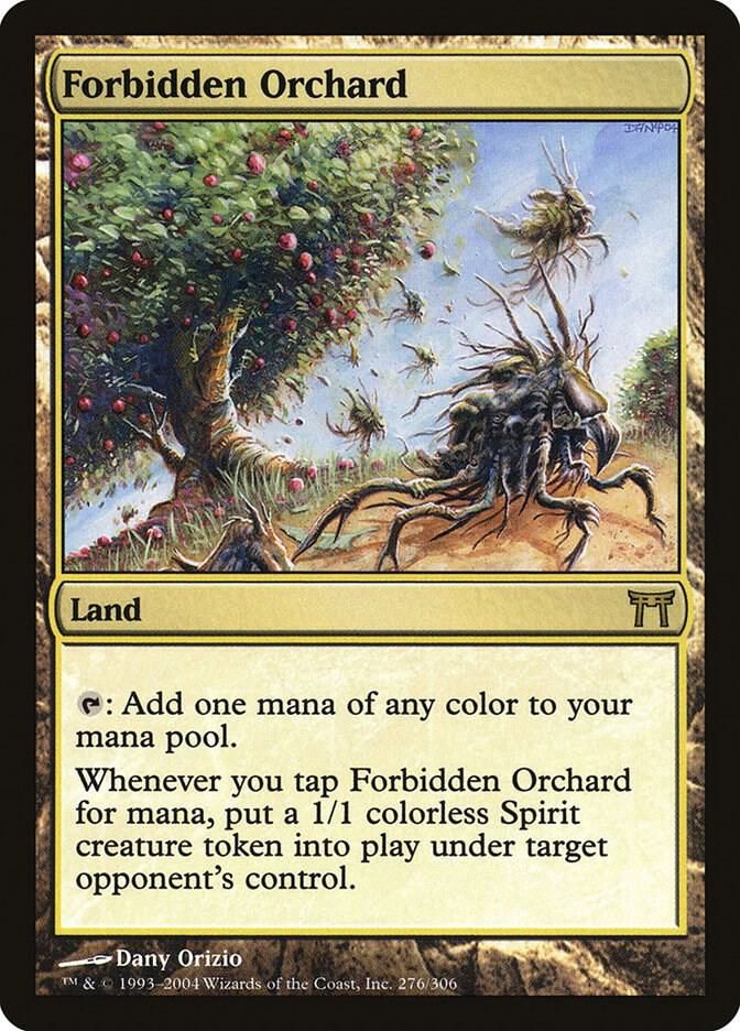 SJ Forbidden Orchard - Champions of Kamigawa (CHK) Champions of Kamigawa