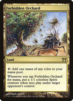 SJ Forbidden Orchard - Champions of Kamigawa (CHK) Champions of Kamigawa