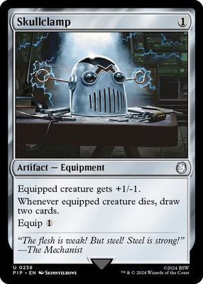 SJ Skullclamp - Universes Beyond: Fallout (PIP) Universes Beyond: Fallout