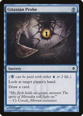 SJ Gitaxian Probe - New Phyrexia (NPH) New Phyrexia