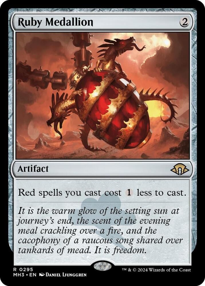 SJ Ruby Medallion - Modern Horizons 3 (MH3) Modern Horizons 3