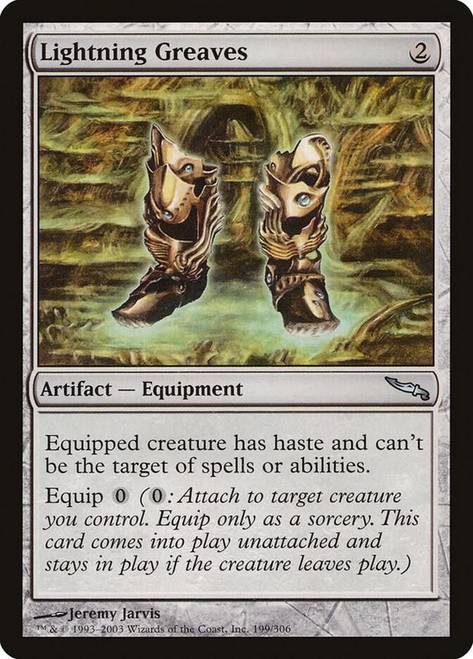 SJ Lightning Greaves - Mirrodin (MRD) Mirrodin