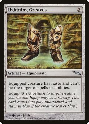SJ Lightning Greaves - Mirrodin (MRD) Mirrodin