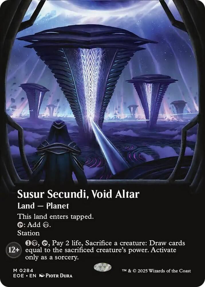 SJ Susur Secundi, Void Altar (Borderless) - Edge of Eternities (EOE) Edge of Eternities