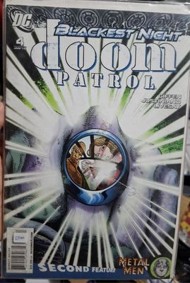 SHX Blackest Night Doom Patrol Comic Issue 4 Ingles
