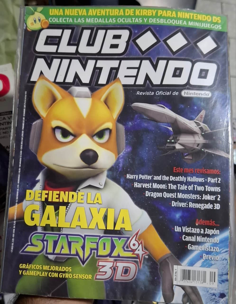 SHX Club Nintendo Ano 20 Numero 9 Star Fox