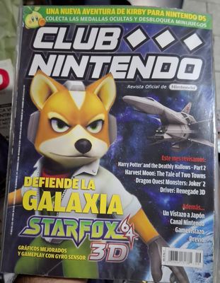SHX Club Nintendo Ano 20 Numero 9 Star Fox