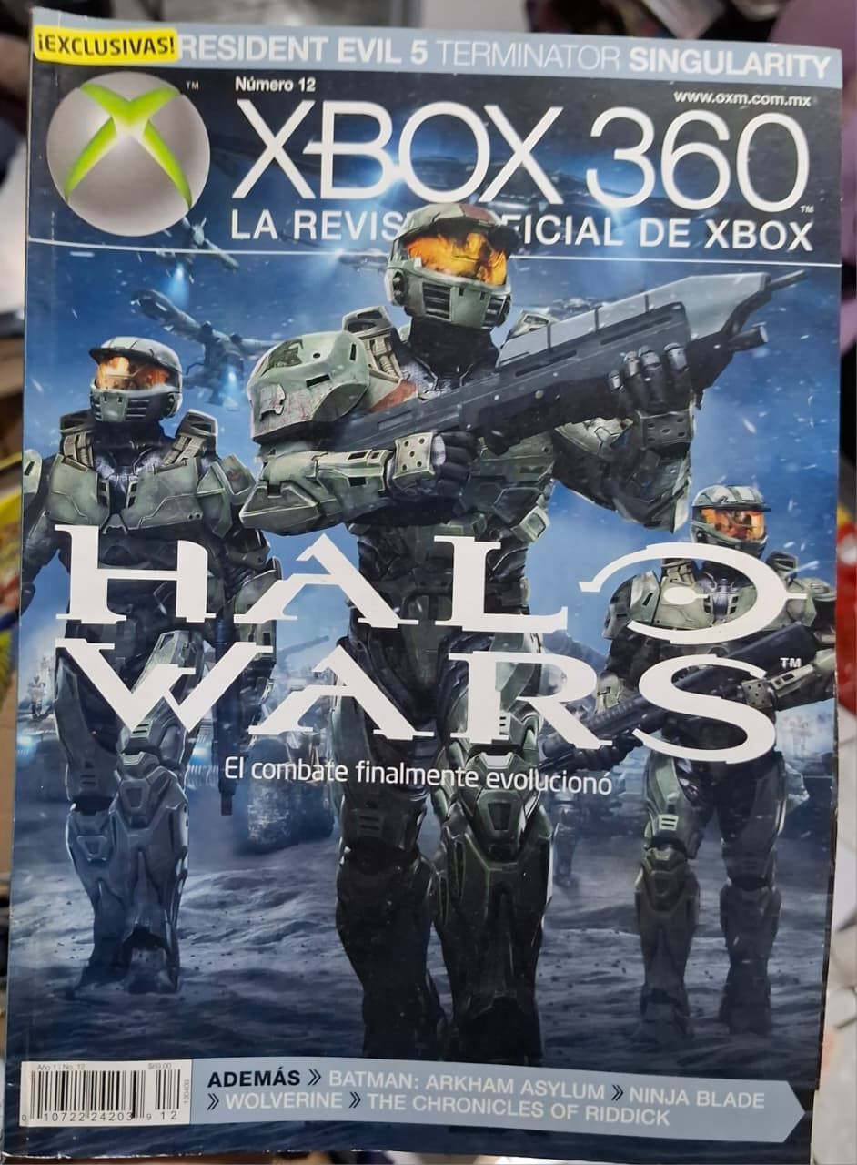 SHX Xbox 360 Revista Halo Wars