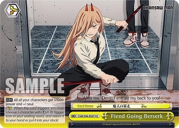 Fiend Going Berserk - Chainsaw Man (CSM) Chainsaw Man