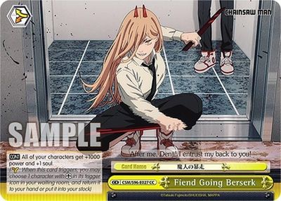 Fiend Going Berserk - Chainsaw Man (CSM) Chainsaw Man