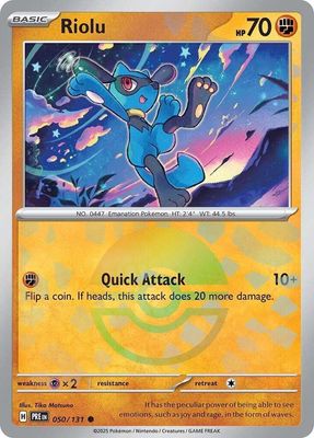 Riolu (Poke Ball Pattern) - SV: Prismatic Evolutions (PRE) SV: Prismatic Evolutions 050/131