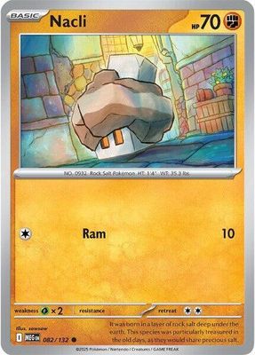 Nacli - ME01: Mega Evolution (MEG) ME01: Mega Evolution 082/132