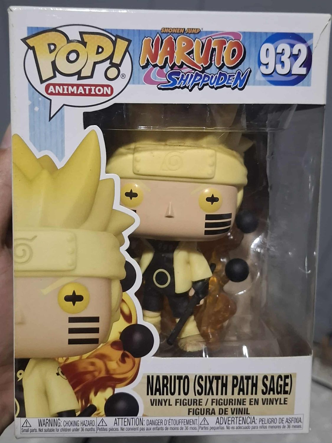 SHX Naruto Figura Funko Pop Sixth Path Sage 932