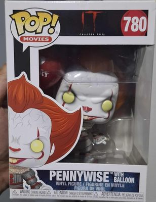 SHX Pennywise Figura Funko Pop With Balloon 780 It Figura Terror