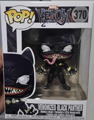SHX Venomized Black Panther Figura Funko Pop Venom