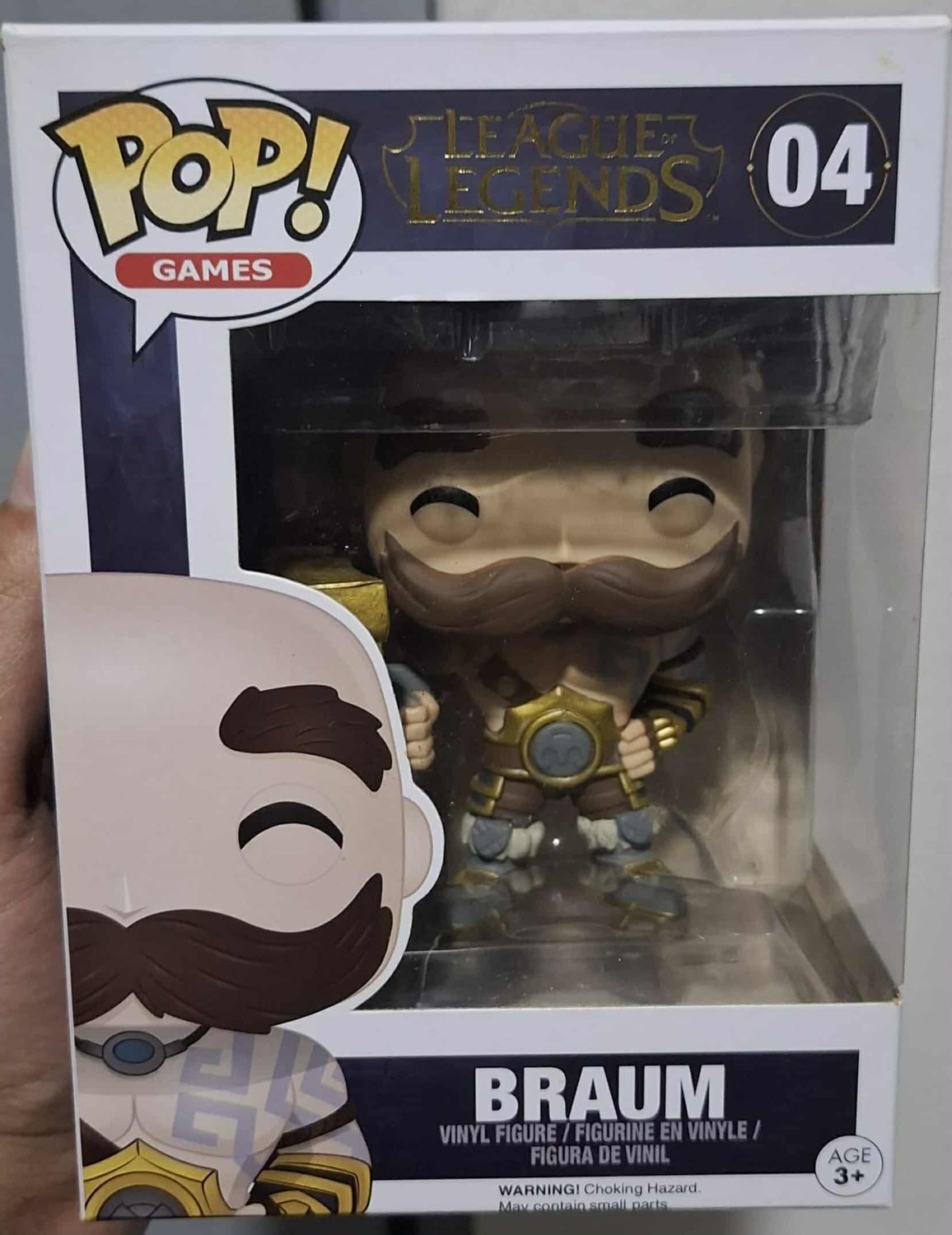 SHX Braum Figura Funko Pop League of Legend Figura