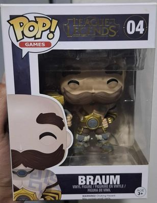 SHX Braum Figura Funko Pop League of Legend Figura