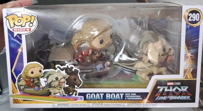 SHX Goat Boat With Thor Figura Funko Pop 290 Thor Love and Thunder