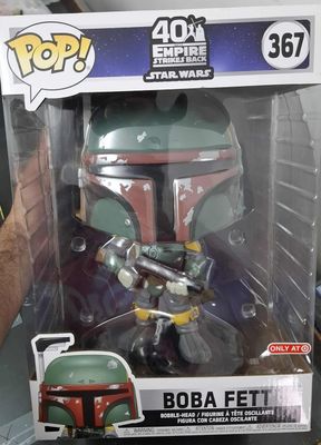 SHX Boba Fett Figura Funko Pop 367 Funko Grande Star Wars Figura