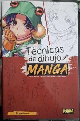 SHX Tecnicas de Dibujo Manga Libro Espanol Norma Tecnicas Basicas